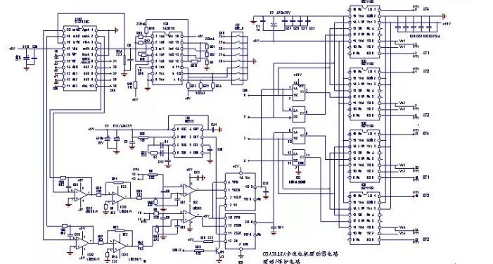 步進(jìn)電機(jī)驅(qū)動(dòng)器電路圖！